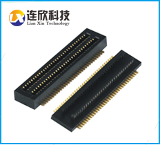 北京熱銷pcb 貼片板對板連接器0.5MM  手機(jī)板對板連接器64p公母貼